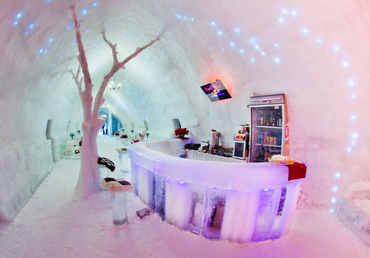 5. Balea Ice Hotel